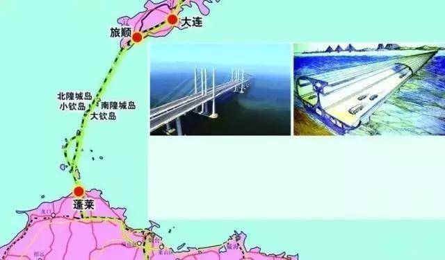 渤海湾海底隧道新动向威海大连2小时不是梦