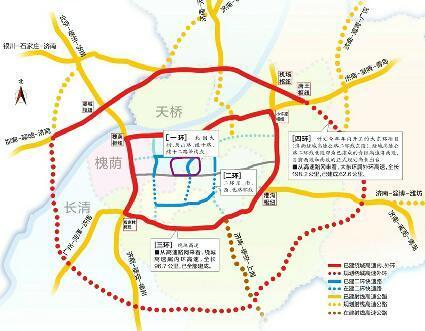 城市"年轮":济南交通环线之变 绕城高速外环变内环