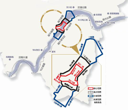 长江新城,长江主轴,东湖绿心规划进度首次披露