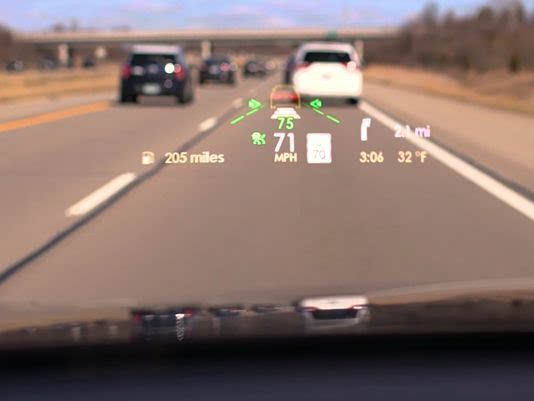 林肯推出新平视显示器大陆轿车率先应用