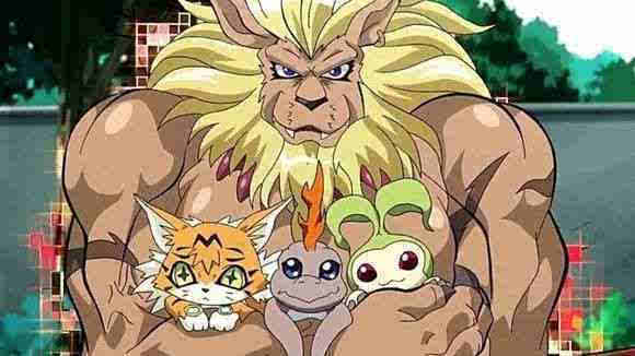 高颜值美型!《数码宝贝》第一部人形数码兽盘