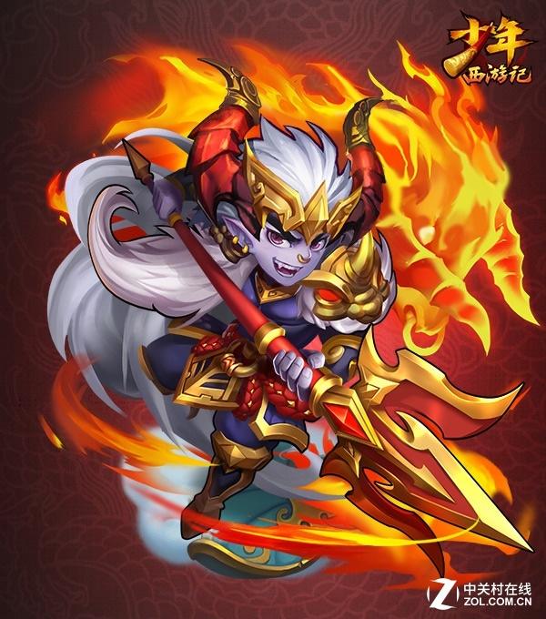 一部动漫版的西游记,是因为牛魔王的儿子很喜