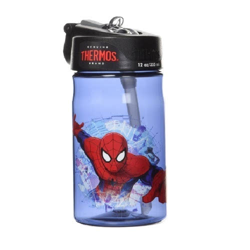 蛛侠 儿童卡通塑料吸管杯 355ml 含税直邮到手