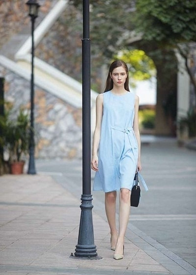 帝伦奴那丨夏季无袖穿搭 穿出你的清凉感!