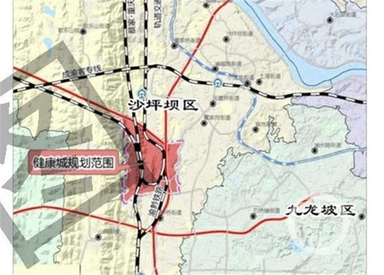 沙坪坝区打造新桥健康城 轨道9号线有望新桥设站