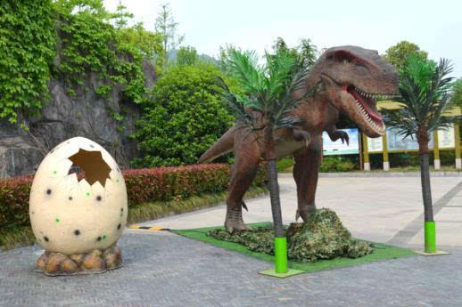 这个"五一"去合肥野生动物园看恐龙展!