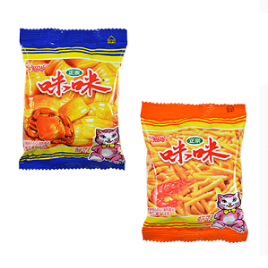 10点福利:咪咪虾条 18g*80包 29.8元包邮 前60分钟送20包小鱼脆