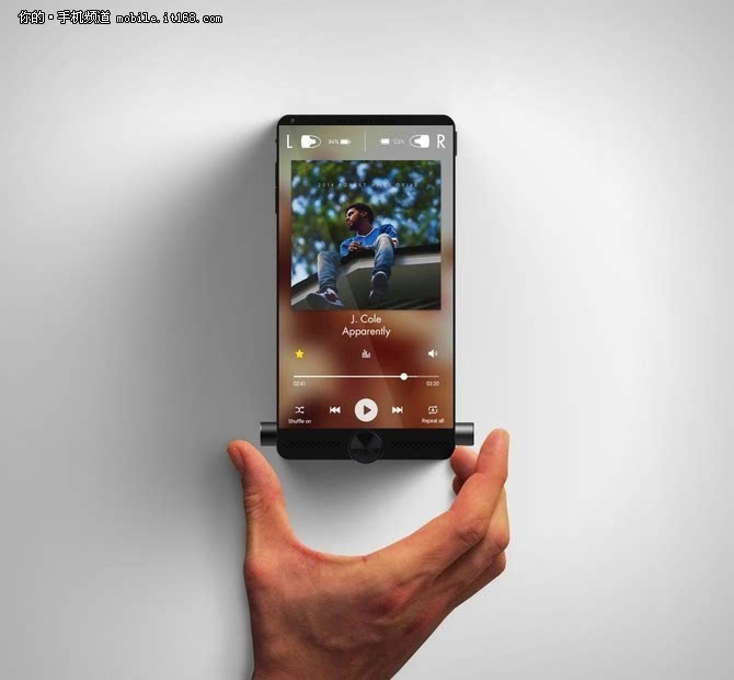 与walkman融合 索尼全面屏概念机曝光