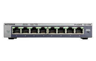 美国网件netgear gs108e v3 8端口千兆简单网管交换机