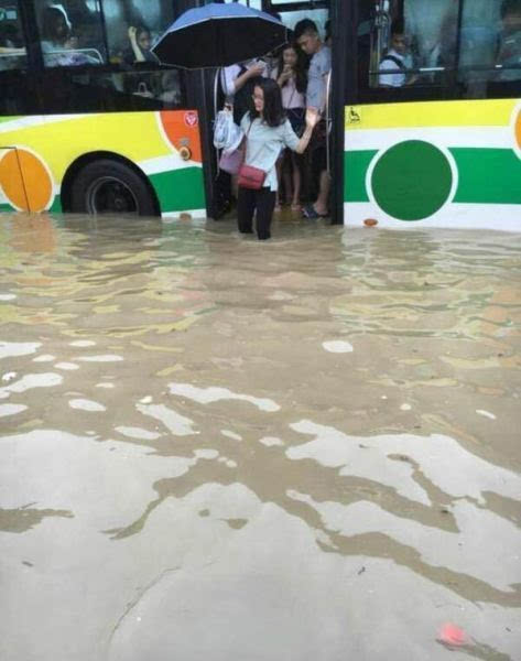 广州暴雨全城被淹 这雨下的有多大(附治内涝示