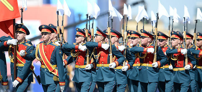 2015红场阅兵高清图集