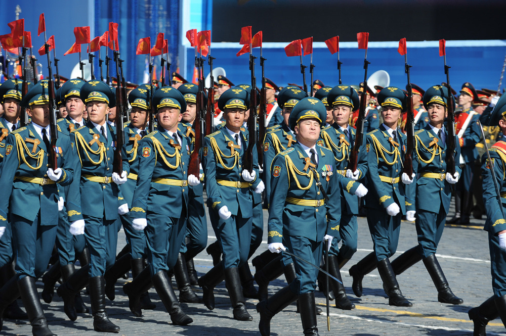 俄罗斯阅兵式高清完整版2015