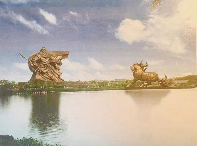 荆州关公义园将添"赤兔马" 雕塑效果图曝光(图)