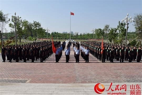 济宁人民警察训练基地全力推动创建全国文明城市工作