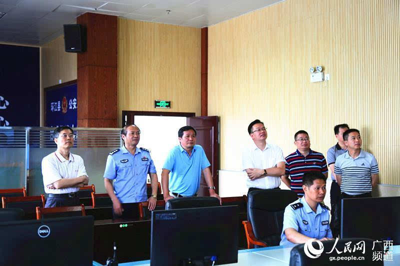 张宣东河池调研:强化队伍整顿 维护社会稳定