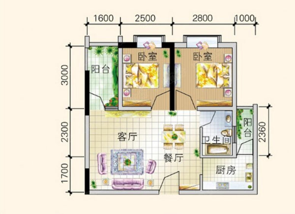 装修两房,均价9000元/﹐,总价约52万起,荣泰苑97﹐三房均价8500元/﹐