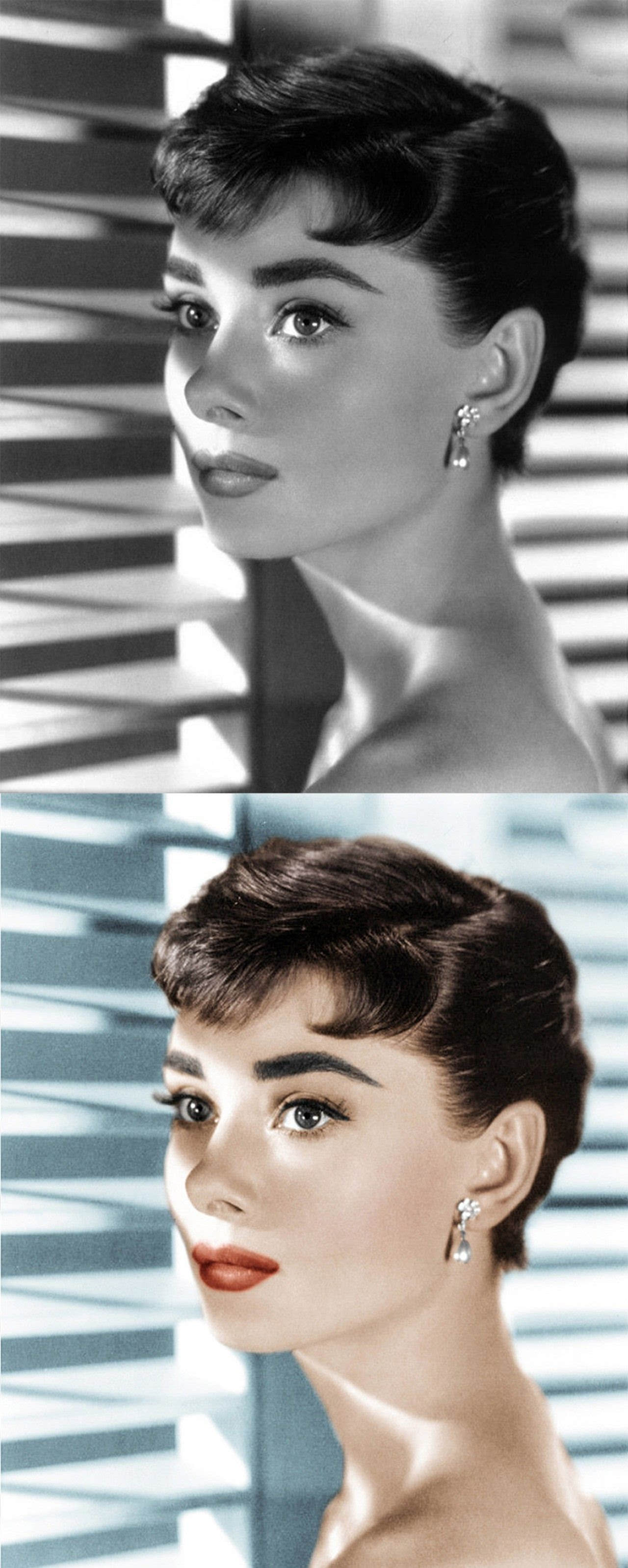 从未见过的奥黛丽 赫本彩照，美到窒息