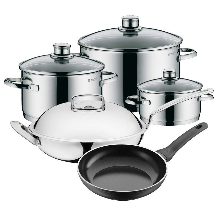 秒杀价!WMF 福腾宝 厨房锅具套装中华炒锅不