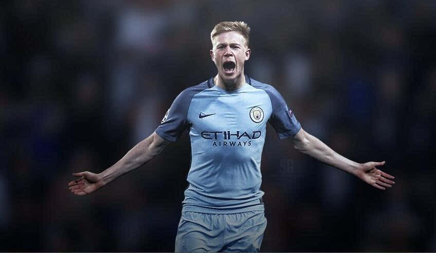 球员身价排行:德布劳内中场第一 瓦拉内后卫居