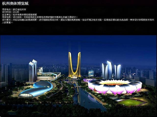 浙江在建的地标建筑,为了迎接亚运会,人们看到效果图说"辣眼"