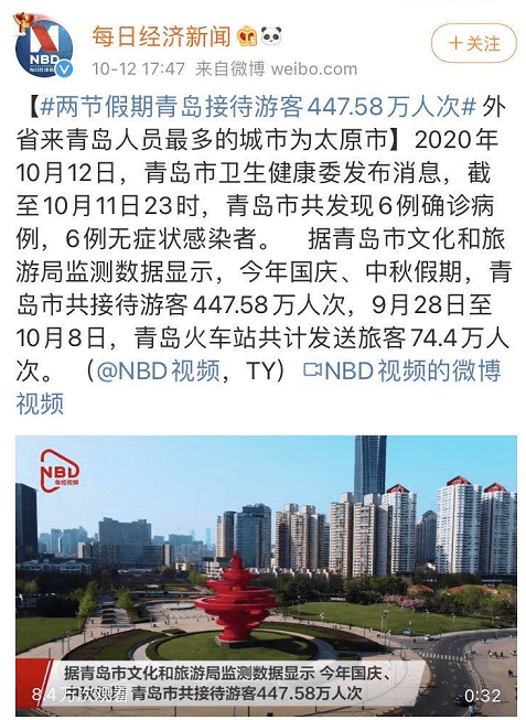 青岛航班大面积取消 20多主要城市纷纷禁游客前往