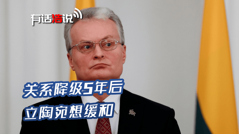 关系降级5年后，立陶宛总统：我想对华缓和，所以中国你先低个头