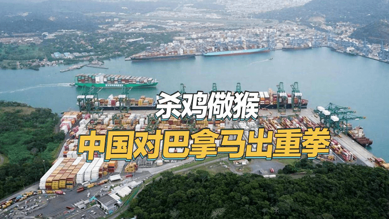 两个港口被没收后，中国杀鸡儆猴，开始全面反制巴拿马