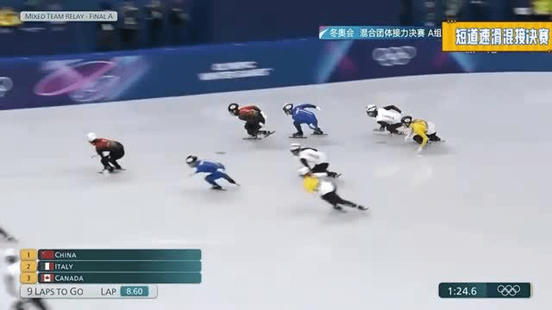 孙龙致命失误！中国短道混接无缘奖牌，太遗憾了