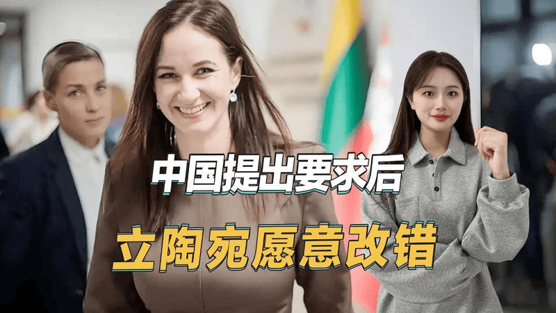 真的撑不住了，中国提出要求后，立陶宛立刻表示愿意改错