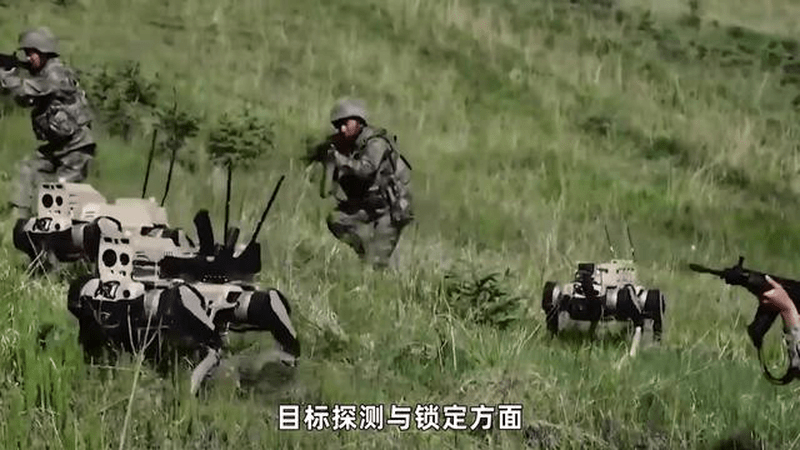 机器狼背上4枚迷你导弹，2公里精准击杀！国产巷战神器亮相沙特