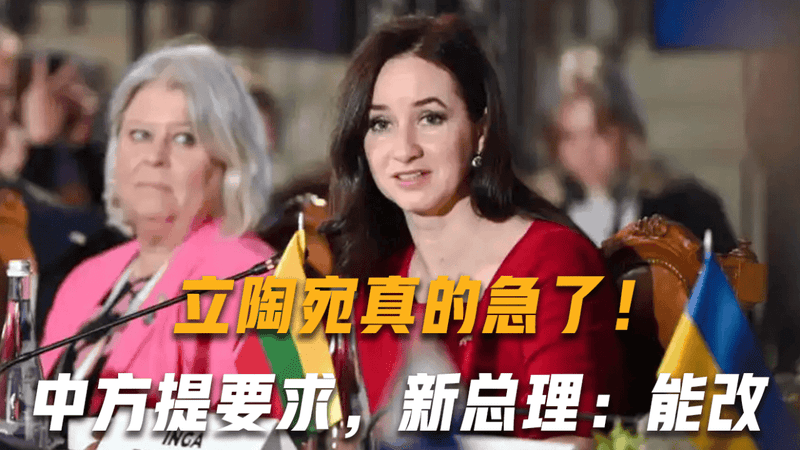 立陶宛真的急了！中方提要求，新总理通告全球：能改
