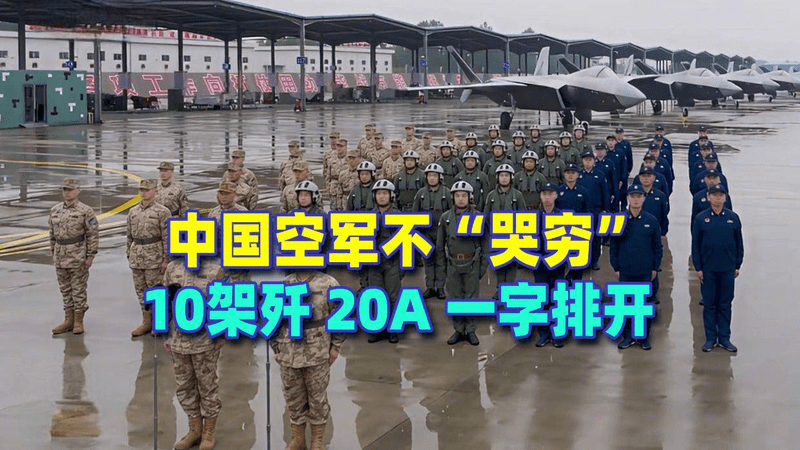 空军拜年视频大变样，歼-7下岗歼20-A排排站，底气藏都藏不住了