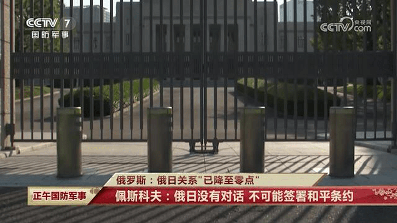 俄罗斯：俄日关系“已降至零点”