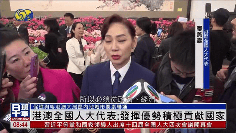 港澳全国人大代表：发挥优势积极贡献国家