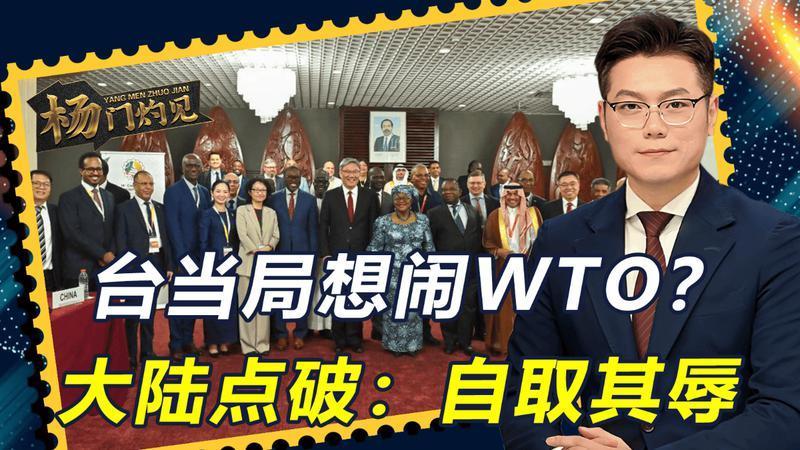 台当局“蹭会”失败，缺席WTO会议，国台办一语道破：自取其辱