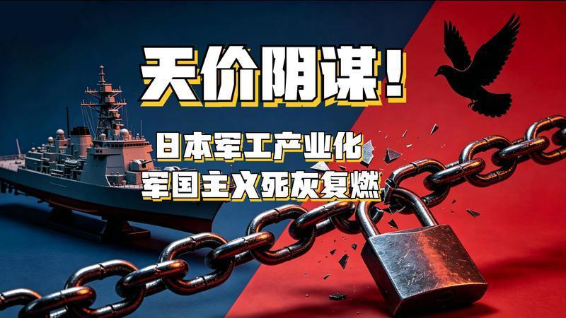 天价武器背后的阴谋！日本军工产业化，军国主义死灰复燃