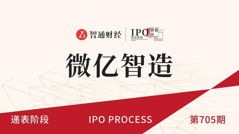 港股IPO递表第705期：工业具身智能机器人公司微亿智造