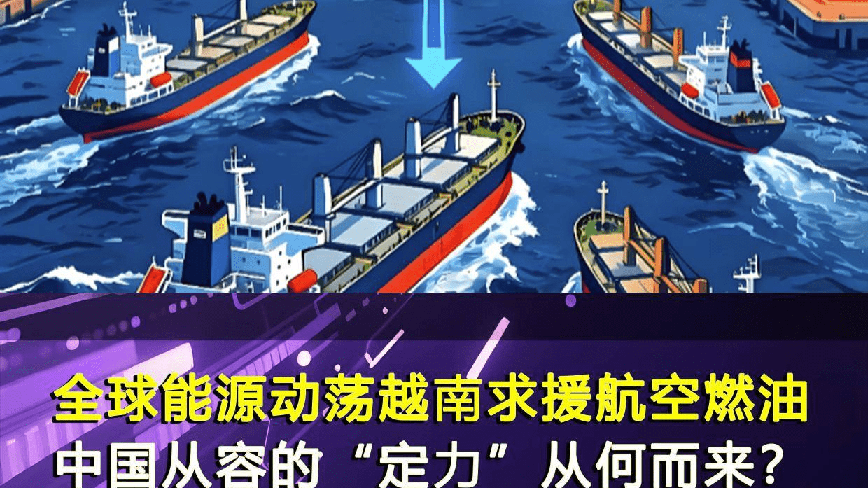 全球能源动荡越南求援航空燃油，中国从容的“定力”从何而来？