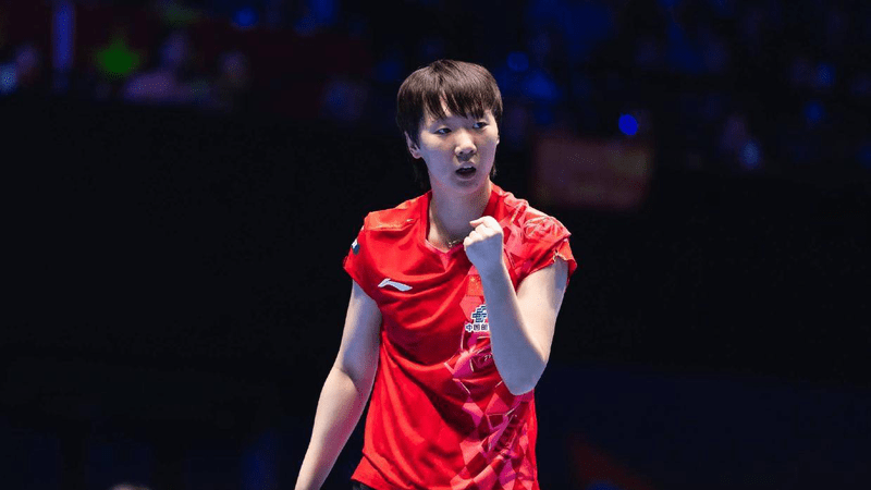 3-0横扫早田希娜！中国女乒27岁王牌救赎落泪：夺七连冠与莎莎击掌