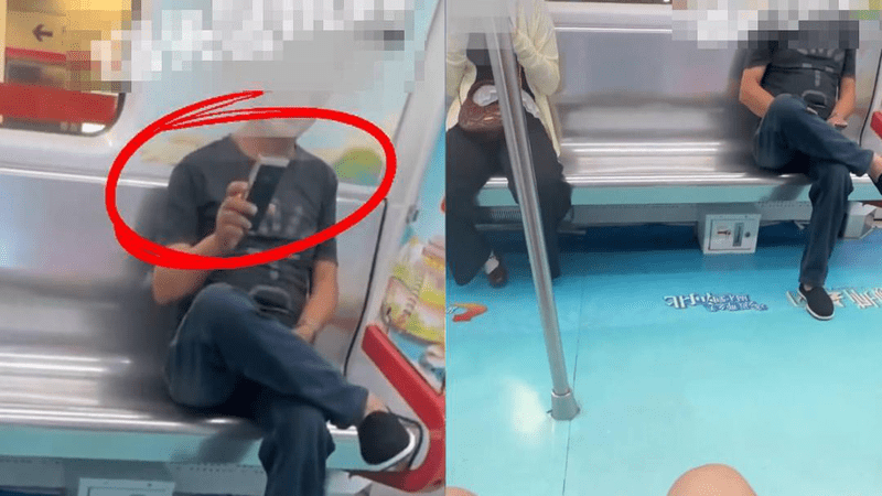 “你过来啊”男子地铁上骚扰女生，让其坐身边加联系方式，地铁客服回应