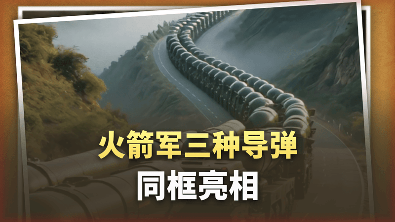 乘波、双锥、吸气全到齐，中国火箭军三种导弹同框意味着什么？