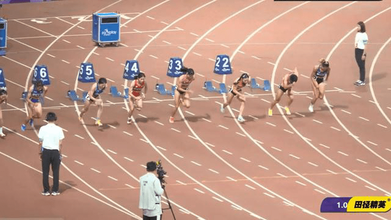 逆风1.6m/s跑出11秒12！全国冠军赛：小孩姐陈妤颉100米强势夺冠