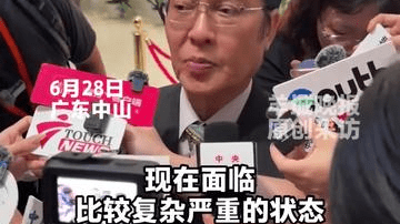 中国国民党副主席张荣恭：我们愿在反对“台独”的基础上 促进两岸和平发展