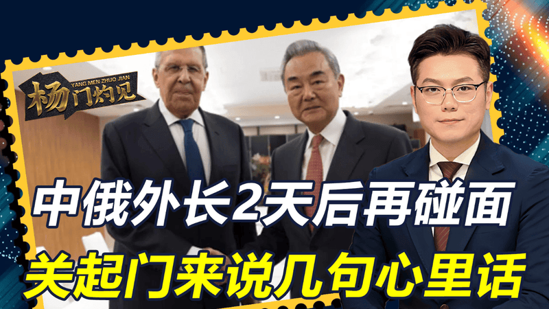 中俄外长2天后再度碰面，关起门来说了几句心里话，唯独点名日本