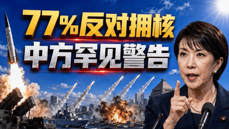 77%民众反对！日学者喊话勿挑起对华战争，中方罕见发毁灭警告