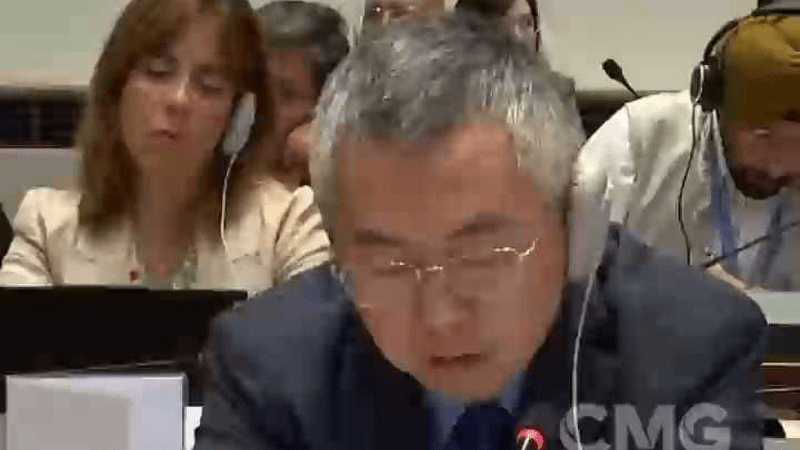 美国无端指责中国潜射洲际弹道导弹试射 中方：美国没资格对中国说三道四