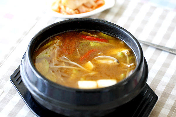 【美食达人】在家做的韩式大酱汤-搜狐