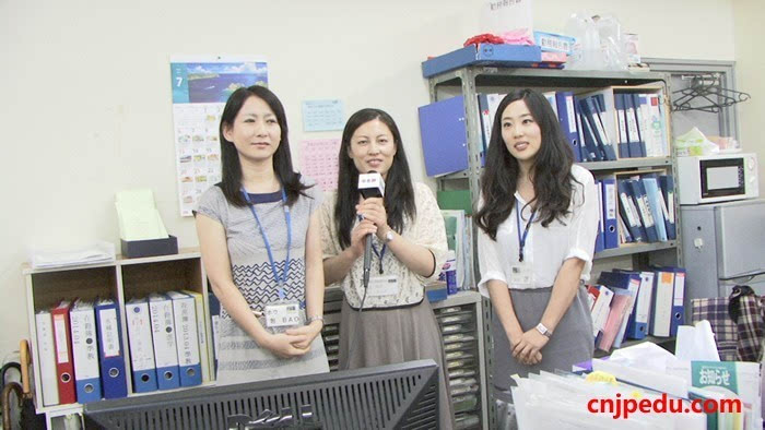 日本留学网一行采访千驮谷日本语学校