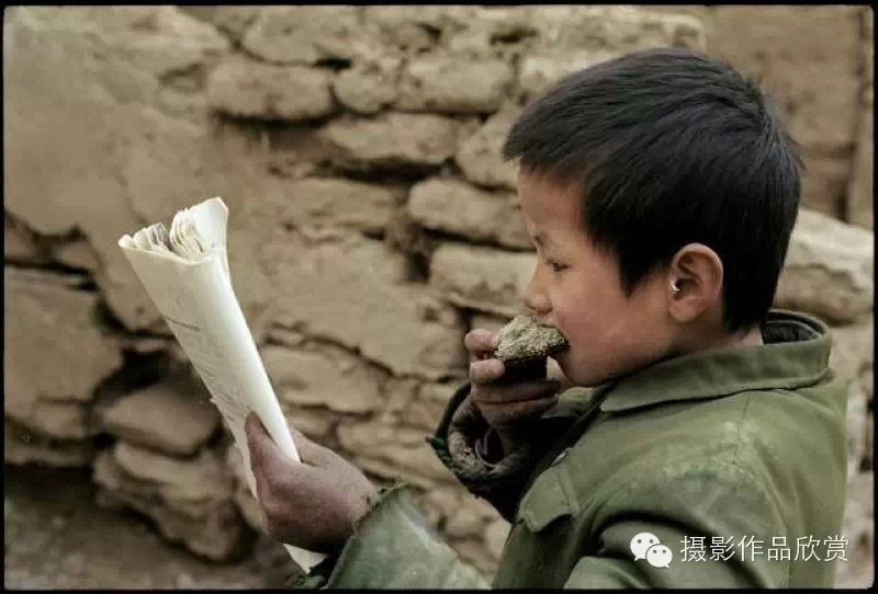 中国西部一个村庄孩子的学习与生活
