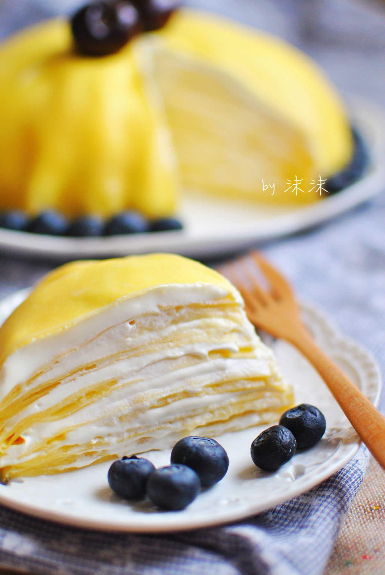 向日葵葵 ~ Sunflower Grace: 榴莲千层蛋糕 Durian Mille Crepe Cake